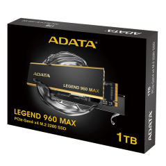 "ADATA Legend SSD 960 MAX 1TB M2 PCIe 4.0 x4 NVMe - Lightning Fast Storage for Optimal Performance!"